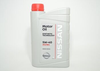 Масло моторное Nissan 5W-40 в канистре 1L